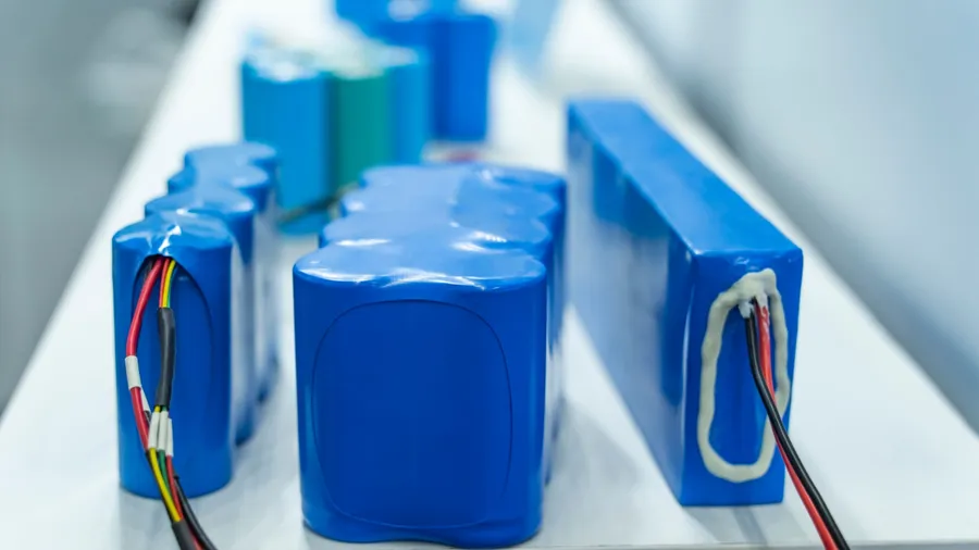 Lithium ion industrial high current batteries