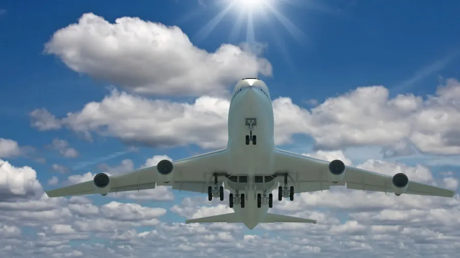 airplane taking off