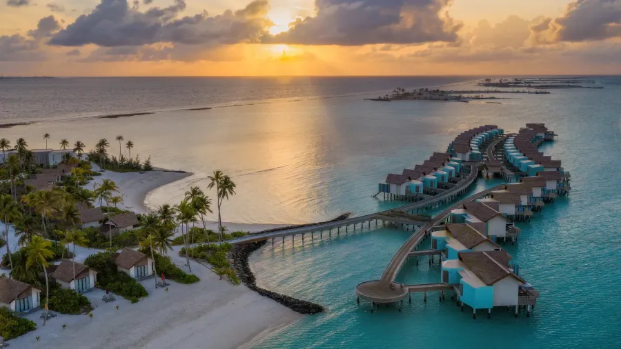 amazing bird eyes view in maldives island ehmafushi crossroads maldives