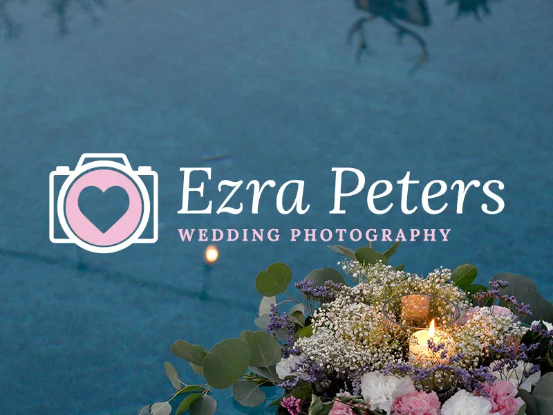 Wedding photography logo