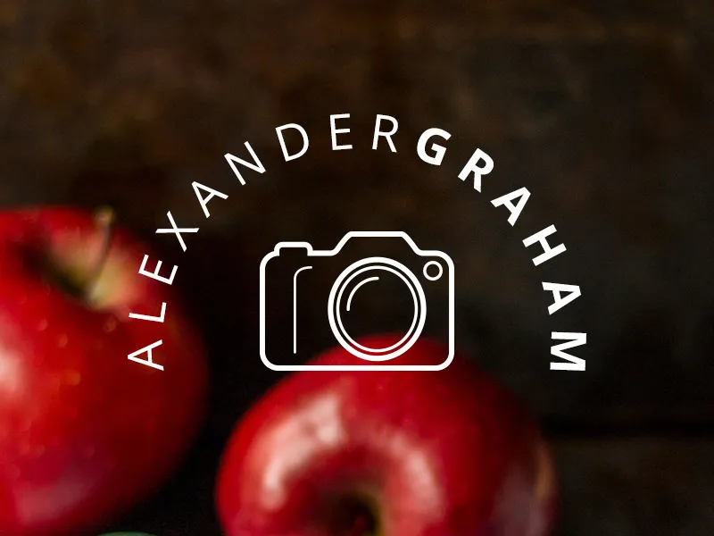Clean DSLR camera logo