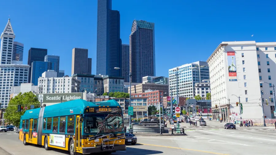 downtown seattle wa usa
