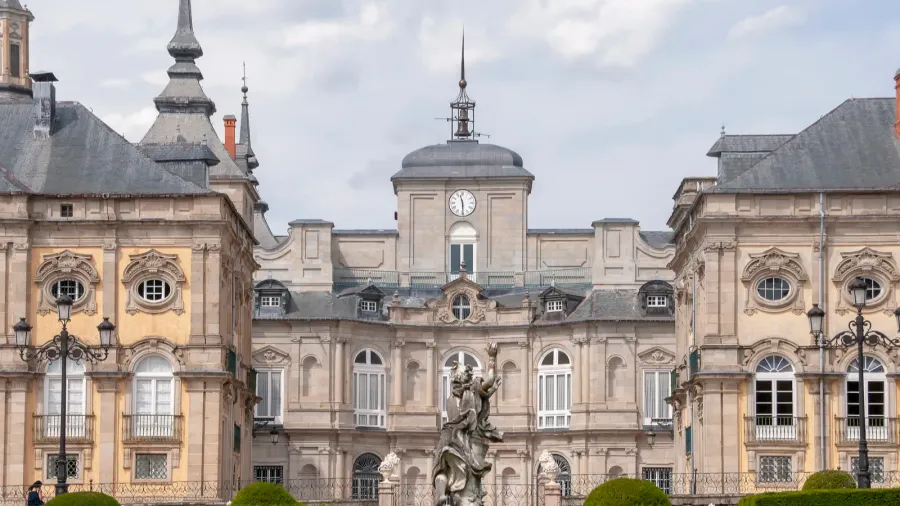 gardens and the royal palace of la granja de san
