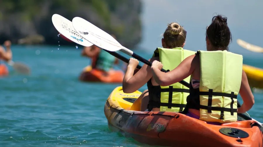 kayaking