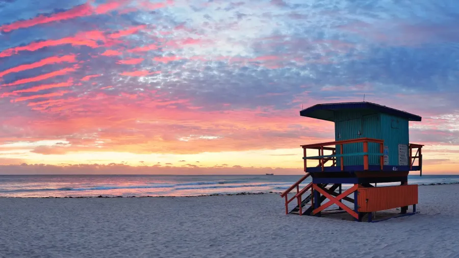 miami south beach sunrise