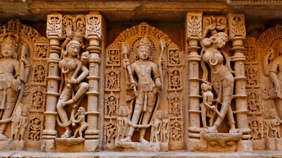rani ki vav an stepwell on the banks of saraswati