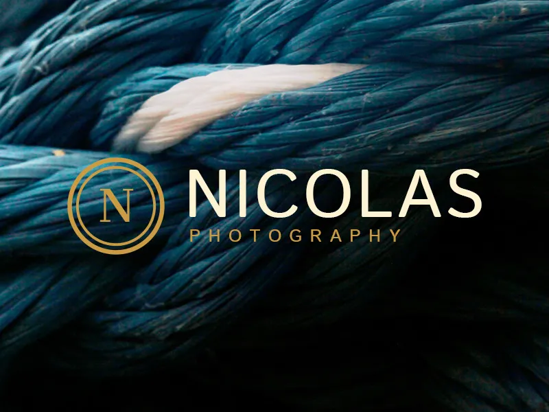Elegant logo with an initial