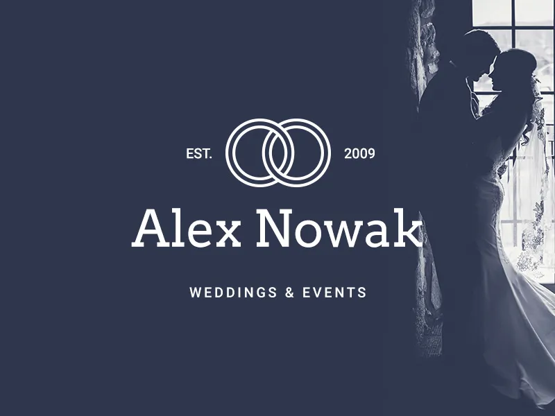 Wedding rings logo